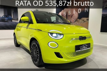Fiat 500e 3+1 118KM od 535,87zł!